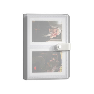 卡册透明磨砂3寸拍立得相册ins简约爱豆追星小卡照片收集九宫格4