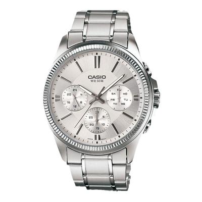 卡西欧手表男士商务款石英电子学生正品非机械MTP-1375D-7A