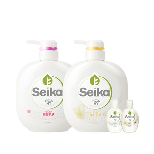 菁华乳木果沐浴露正品官方烟酰胺男女通用持久留香大容量500ml/瓶