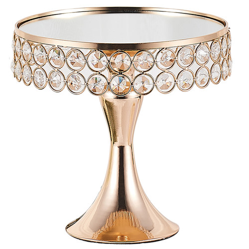 新金色欧式多层蛋糕架子婚礼茶歇甜品台装饰摆件自助餐下午茶餐具