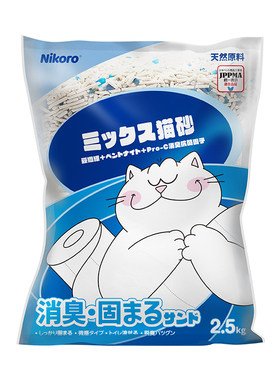 【除臭低尘】妮可露小蓝块猫砂
