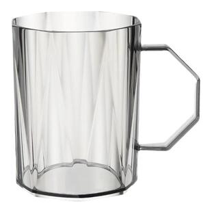 刷牙杯漱口杯子家用一家三口洗漱杯高档牙缸杯套装透明轻奢牙具杯