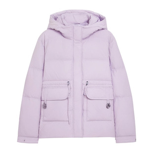 巴童巴拉童装儿童羽绒服女童冬季中长款中大童女孩加厚保暖外套潮