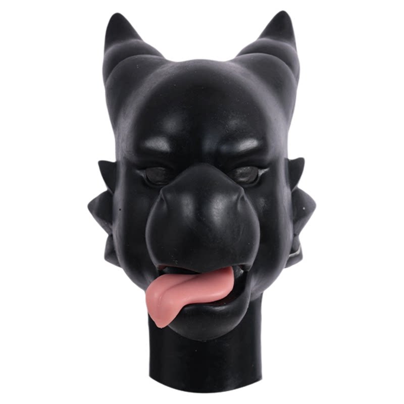 Smitizen可爱龙头面具怪物硅胶头套男cos动漫道具猛男mask