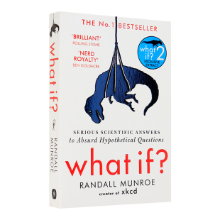 英文原版 What if 那些古怪又让人忧心的问题 如果这样会怎样 国外儿童科普百科读物 兰道尔门罗 Randall Munroe