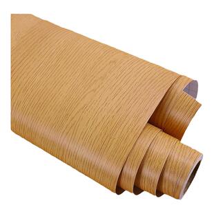加厚黄橡木贴纸木纹自粘仿木仿真家具翻新橱柜改造pvc装饰木贴纸