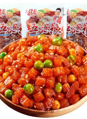 佳龙五谷杂粮辣条麻辣回忆小时候