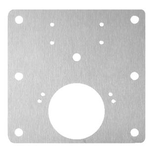 柜门合页修复片加厚固定板衣柜不锈钢铰链垫板安装修复神器橱柜门