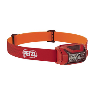攀索PETZL ACTIK 小巧可充电头灯 易于使用 红光照明450流明 徒步