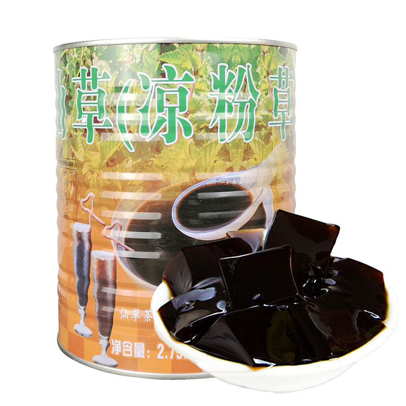 送淀粉名忠仙草汁罐头甜品专用