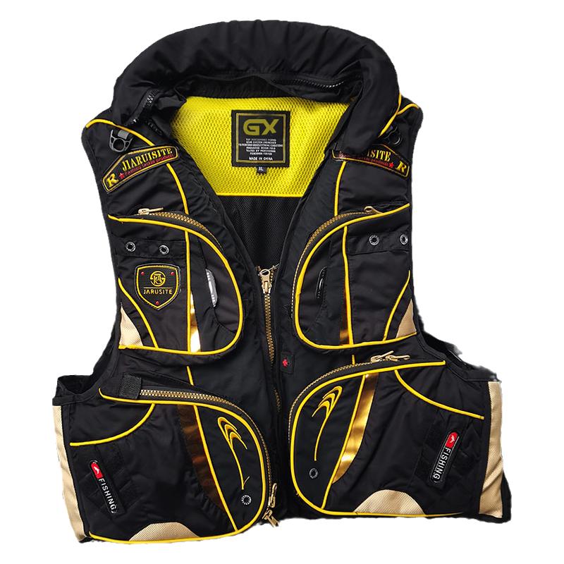 专业钓鱼救生衣马甲大浮力便携可拆卸多功能韩版矶钓便携路亚装备