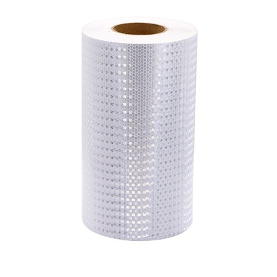 10cm夜间荧光安全纯色警示标识