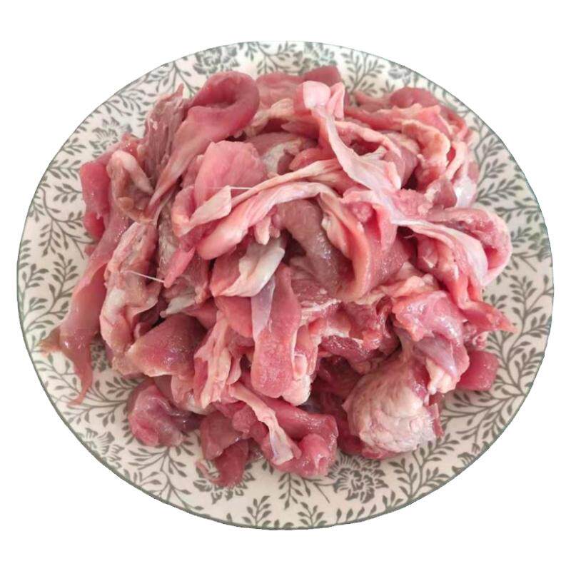 牛碎肉碎牛肉边角料生牛碎肉4斤筋头巴脑商用冷冻包邮牛筋肉
