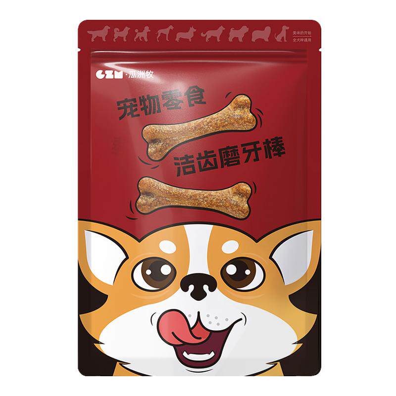 瓜洲牧狗磨牙棒耐咬零食