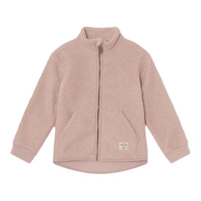 7Z Little现货 丹麦miniature FW24宝宝纯色摇粒绒长袖外套裤子