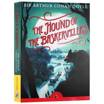 巴斯克维尔的猎犬 英文原版小说 The Hound of the Baskervilles 福尔摩斯 英国侦探小说之父 柯南道尔 Conan Doyle 英文版进口书