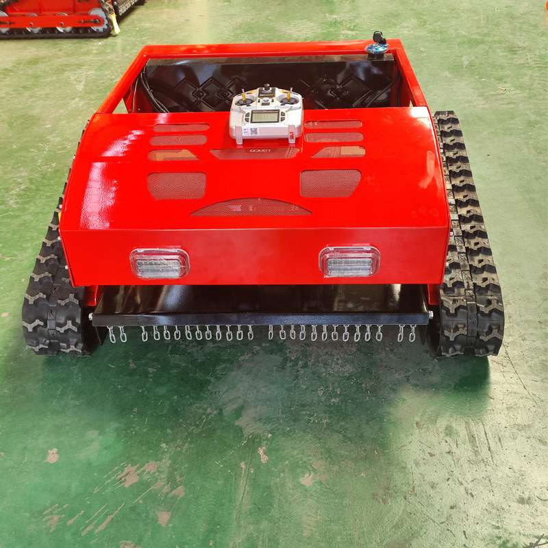 16马力履带遥控割草机 HT850果园杂草除草机 农用斜坡遥控割草机