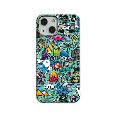 适用于苹果全系列个性涂鸦手机壳