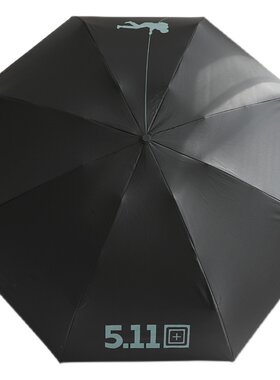 黑胶美国五折伞防晒晴雨两用伞