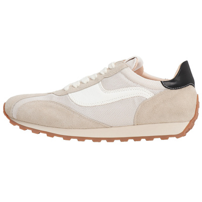 轻便软底运动休闲鞋女拼色马皮鞋