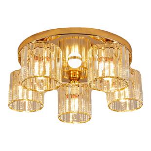 简约轻奢吸顶吊灯卧室灯餐厅灯书房客厅水晶灯具灯饰水晶条灯大气