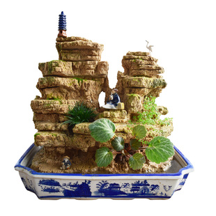 大型吸水石假山原石天然上水石盆景镇宅庭院景观摆件水秀石园林石