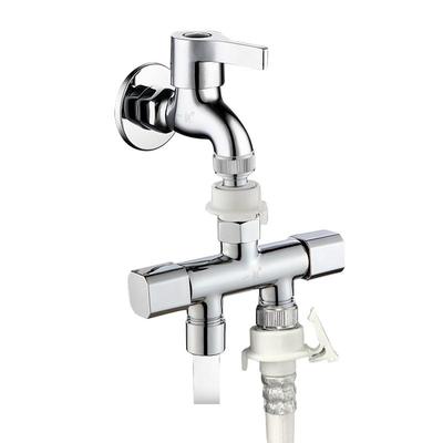 洗衣机一分二接头双用进水管加厚