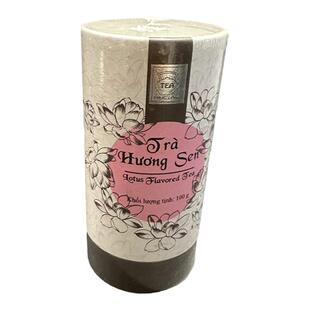 越南代购phuc long tea福隆茉莉花茶叶莲花绿茶tra sen精装罐装