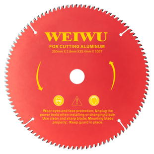 威武切铝合金锯片255锯铝机355钢材机10/12寸400铝型材专用切割片