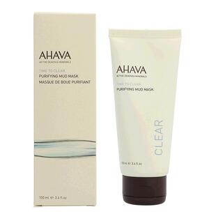 欧洲直邮Ahava不刺激清洁面膜100ml深层补水保湿泥膜温和嫩正品