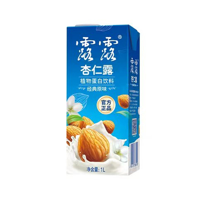 露露杏仁露1L*2盒早餐冲饮