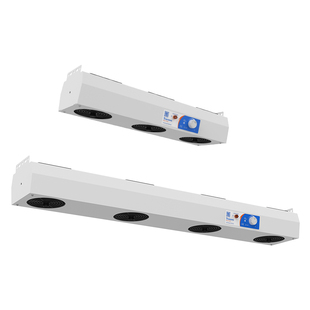 悬挂式离子风机除静电工业防静电3头4孔负离子风扇吊装静电消除器