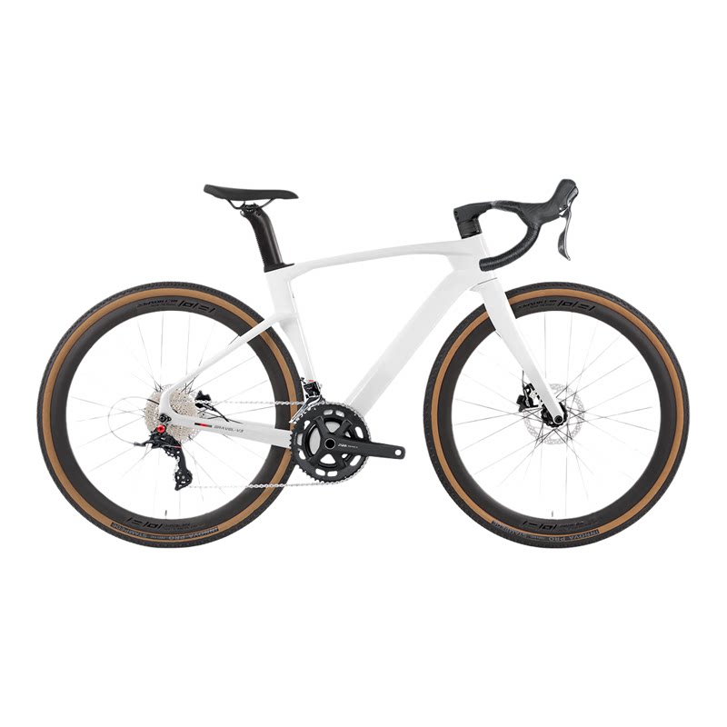骓特GRAVEL-V3碳纤维砾石公路车变速油碟刹全地形越野瓜车自行车