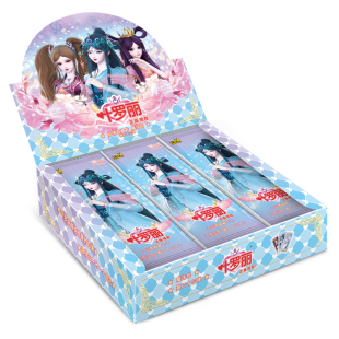 卡游叶罗丽卡片魔法包第27弹一整盒夜萝莉精灵梦卡牌玩具收藏卡册