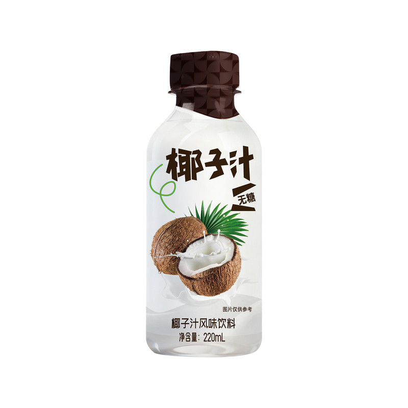 0蔗糖椰汁220ml*24瓶整箱