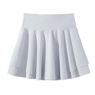 班尼路白色运动短裙女UPF50+夏季新款防晒裙裤户外透气健身短裤Q