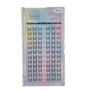 大容量纯欲猫系精灵假睫毛分段式女自然仿真萌睫尚品猫耳朵眼睫毛