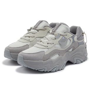 袋鼠鞋361运动鞋女2026春季网面透气复古百搭休闲老爹鞋鞋子女鞋