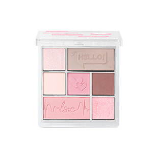 清仓！Gracebabi瑰宝秘语七色眼影综合盘腮红修容提亮丝绒哑光