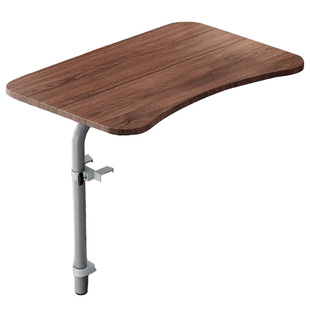 宿舍床上桌悬空侧边可旋转小桌子学生寝室床上笔记本电脑桌可折叠