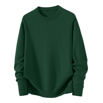 班尼路圆领毛衣男冬季保暖针织衫