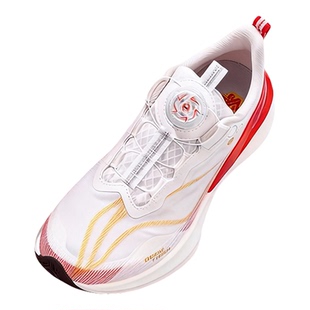 李宁赤兔8PRO儿童跑步鞋男童红色新年童鞋商场同款青少年运动鞋子