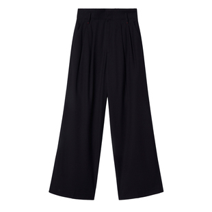 小着万件销冠 PA5 PA55 黑色高腰阔腿长裤 辛芷蕾武康路到店购买