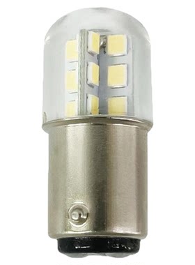 BA15D卡口BA15S单双触点LED灯泡船用信号航行灯超亮12V48V24V220V