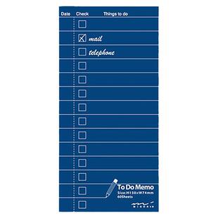 日本midori todolist便签本多功能留言记事贴备忘录可爱卡通动植物便签纸小本子上翻线圈本记录记事创意文具