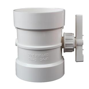 风量调节阀pvc管道风管蝶阀风阀手动开关阀门75110160200250水管