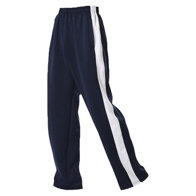 校服裤子秋冬款宽白杠透气校裤