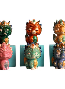洛阳旅游礼品洛小马貔貅麒麟摆件