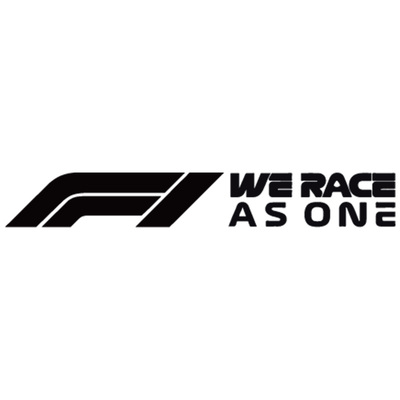 F1赛事英文镂空标志汽车贴纸