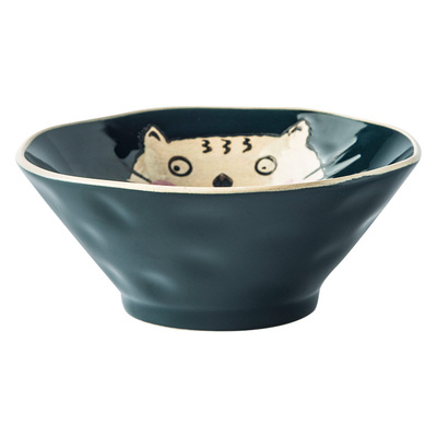 北欧ins卡通猫咪陶瓷陶瓷餐具